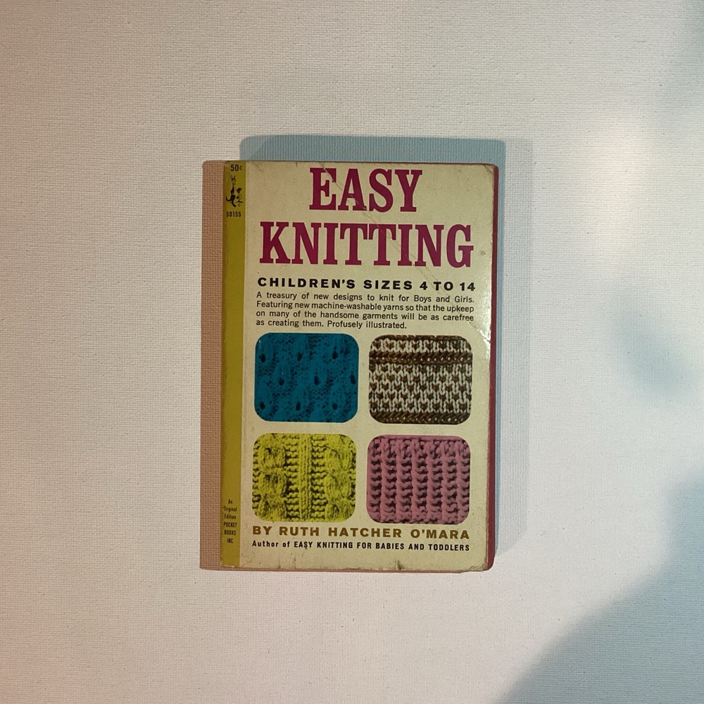 Vintage Crochet & Knitting Books & Magazines Set of 4 - Picture 4 of 4